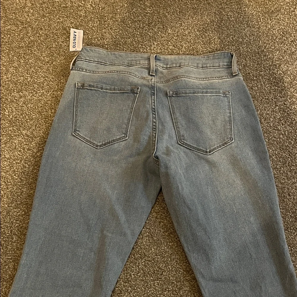 Old Navy Light Blue Flare Jeans - Picture 4 of 4